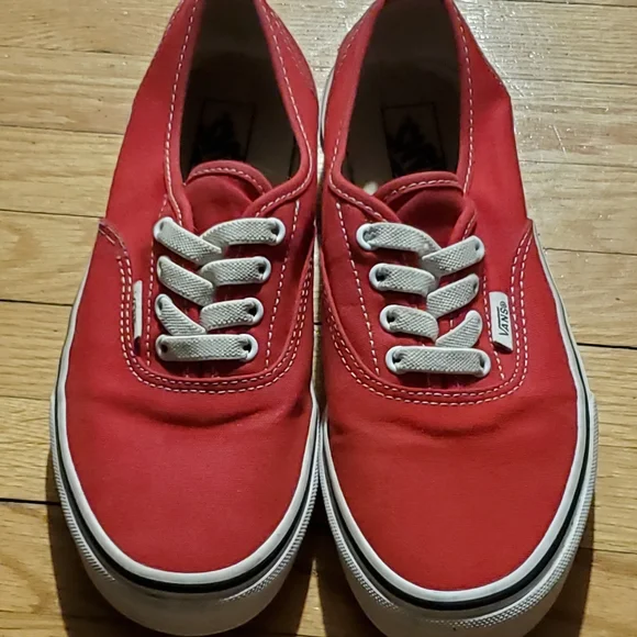Red Vans - Picture 1 of 5